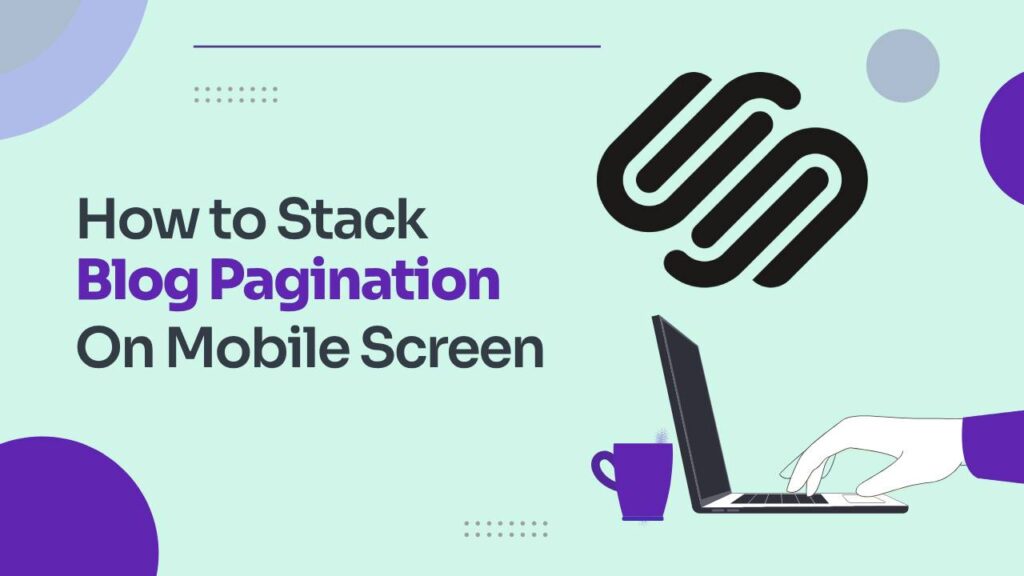 How to stack blog pagination on mobile screens