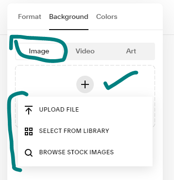 How to use a different background image on mobile in Squarespace