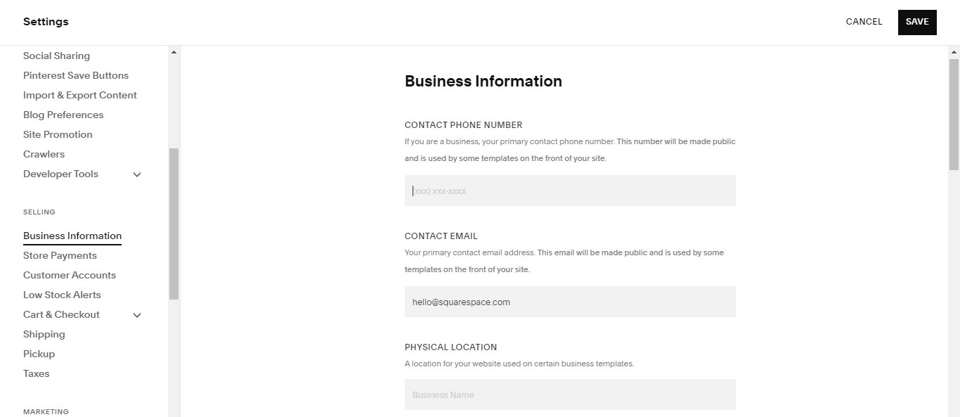 How To Add a Mobile Information Bar in Squarespace