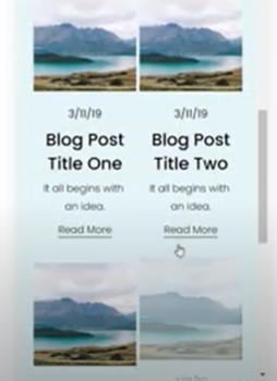 How to create two columns of content for the mobile version of Squarespace